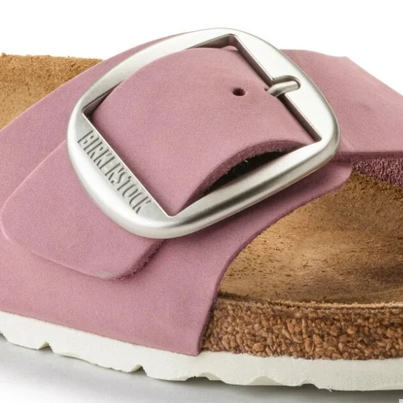 Women's Madrid Big Buckle Sandals -39 - Picture 6 of 8